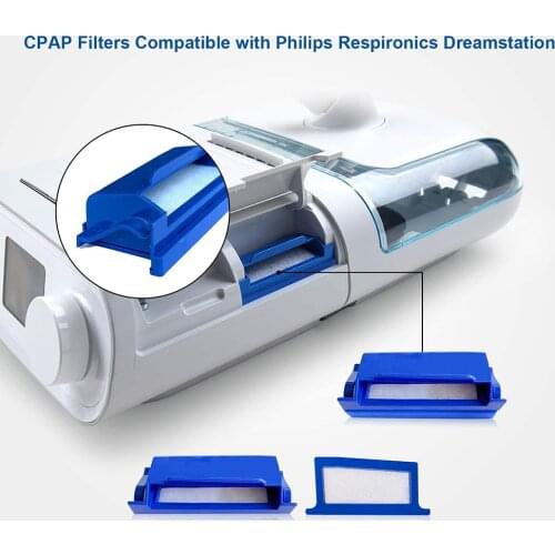 9Pcs CPAP-Filters for Philips-Respironics Dreamstation 3 Reusable Filters & 6 Disposable Ultra-Fine Filters Supplies Accessories