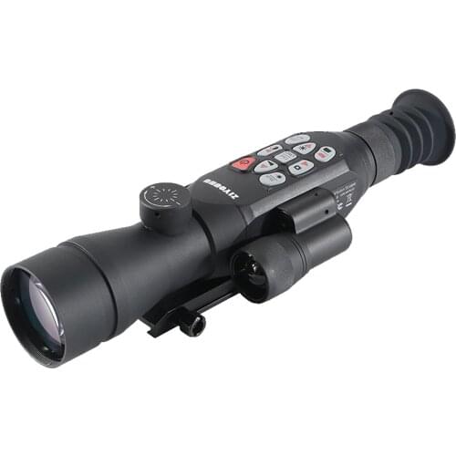 Infrared Digital Night Vision Device Ranging Riflescope for Hunting Sighting Monocular Telescope Long Range Aiming Rifle Optics