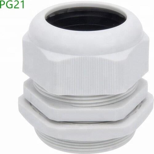 Cable Gland- Cable Joints PG21 Wire Range 13-18mm 10pcs/bag Black/White/Red IP68