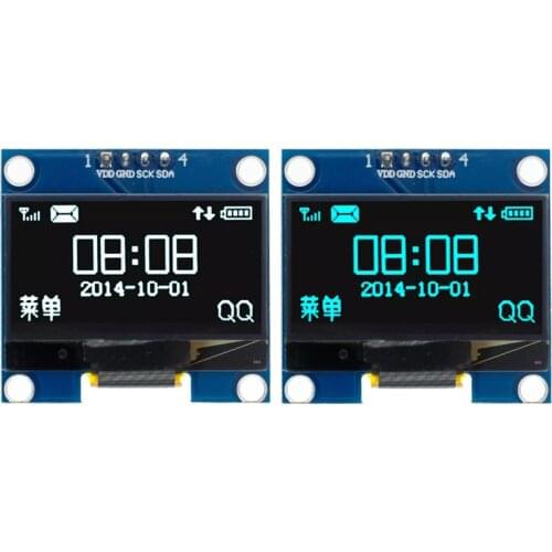 1PCS 1.3" OLED module White/Blue Color 128X64 1.3 inch OLED LCD LED Display Module For 1.3" IIC I2C Communicate For Arduino