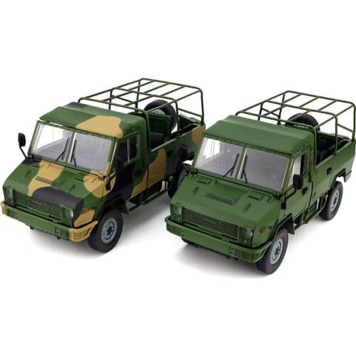 Mens Alloy Model 1:24 Scale China IVECO NJ2046 Cross-country Military Truck Vehicles DieCast Toy Model Collection Decoration