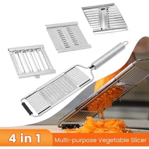 New Multi-purpose Vegetable Slicer Stainless Steel Grater Cutter Shredders Fruit Potato Peeler Carrot Grater Kitchen Accessories