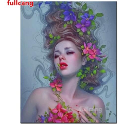 Full round Square diamond Mosaic Sexy Girlcross stitch kits Embroidery diamond painting 3d Portrait pattern Home art,JX2206