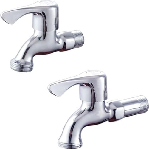 Modern Fashion Garden Brass Lengthen Fast open faucet Washing machine Cold Water Faucet 3/4 ' Water Outlet
