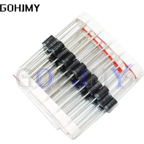 20PCS Rectifier Diode 1N5408 1N5404 1N5401 1N5822 1N5818 UF5408 UF5402 6A10 10A10 DO-27 NEW