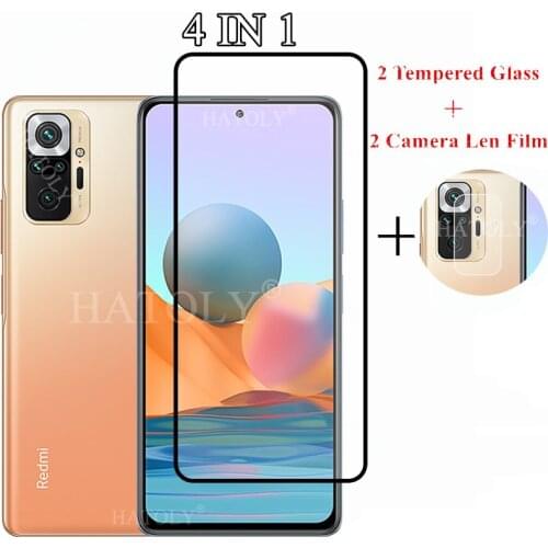 Tempered Glass For Redmi Note 10 Pro Max Screen Protector Camera Lens Film For Redmi Note 10 Pro Max Glass For Redmi Note10 Pro