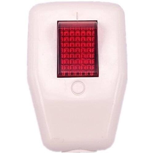 1 x Schuko Germany Type F Rewireable Power Plug 250V 10 Amp W/ LED Indicator Switch Hot Sell