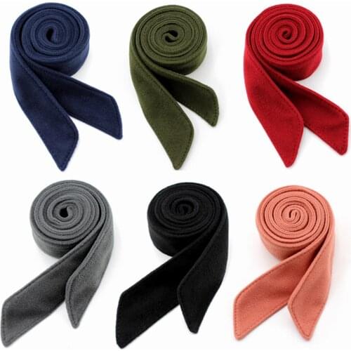 1pc Woolen Belt Women Trench Coat Overcoat Jacket Sash Tie 195cm*4.5cm