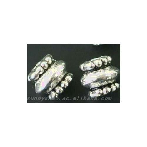 300Pcs Tibet Silver lantern spacer bead 7.5x6.5mm