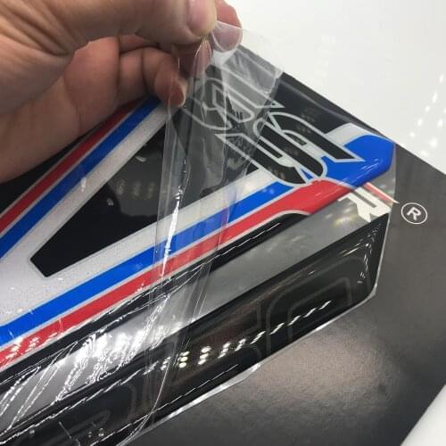 3D Motorcycle Stickers Fuel Tank Sticker Fishbone Protective Decals Tank Pad For BMW f800gs F850 GS 2019