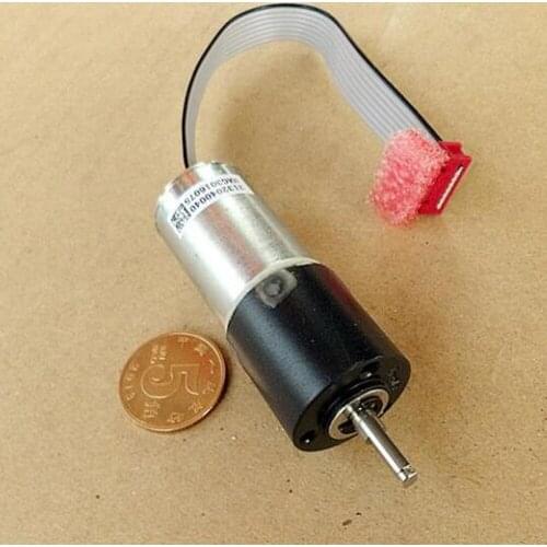 50PCS/LOT 2-phase 4-wire 20mm stepping motor with hall feedback 22mm Planetary reducer motor(6.5)