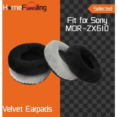 Homefeeling Earpads for Sony MDR ZX610 Headphones Earpad Cushions Covers Velvet Ear Pad Replacement