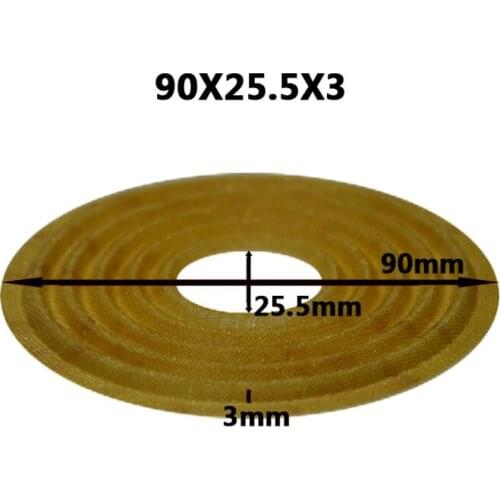 2pcs 90*25.5*3 90*25.5*8 90*31*4 95*25.5*3 Speaker damper elastic wave