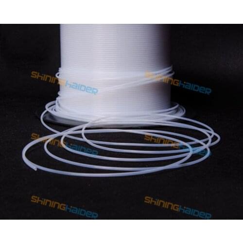 Length 10-50m ID0.5 to 2.5mm white thin PTFE tube PTFE hose polytef hose polytef tube
