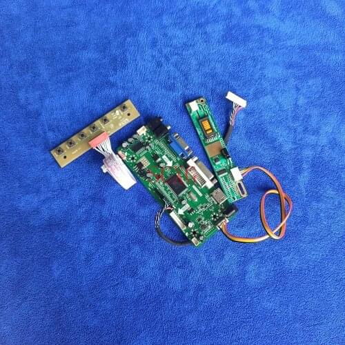 For LTN154AT09/LTN154AT10 HDMI-compatible DVI VGA 30-Pin LVDS 1280*800 M.NT68676 drive controller board 1CCFL LCD matrix DIY Kit