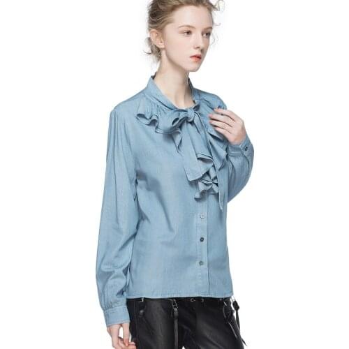 Finer Choi's Light Blue Blouses