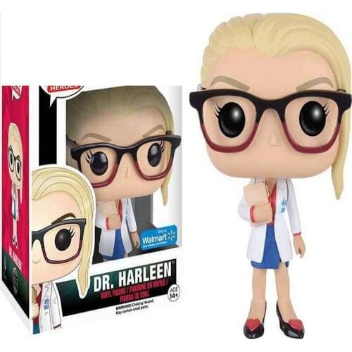Clown joker film dr.harleen135# hand office model toys Harley Quinn Ugly Girl Car decoration for fans birthday gift toy