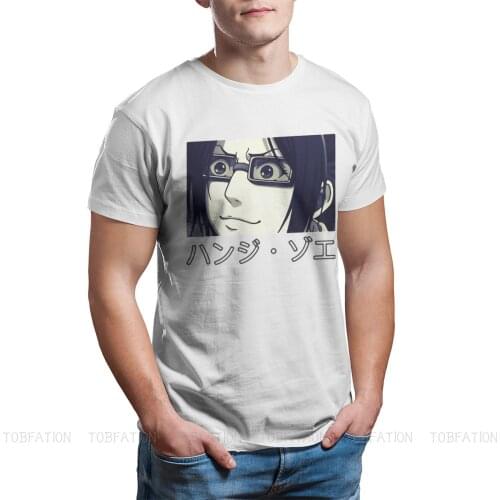 Hange Zoe Cool Round Collar TShirt Attack On Titan Snk Levi Eren Anime Pure Cotton Basic T Shirt Men Clothes New Design