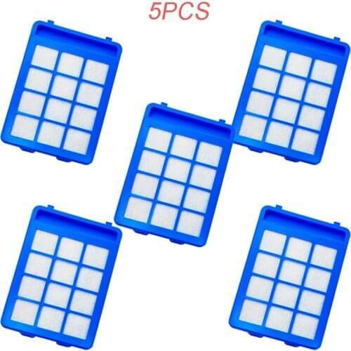 2/3/5 PCS HEPA Filter For Philips FC9911 FC9912 FC9920 FC9932 Spare Parts Robot Vacuum Cleaner Parts Accessories