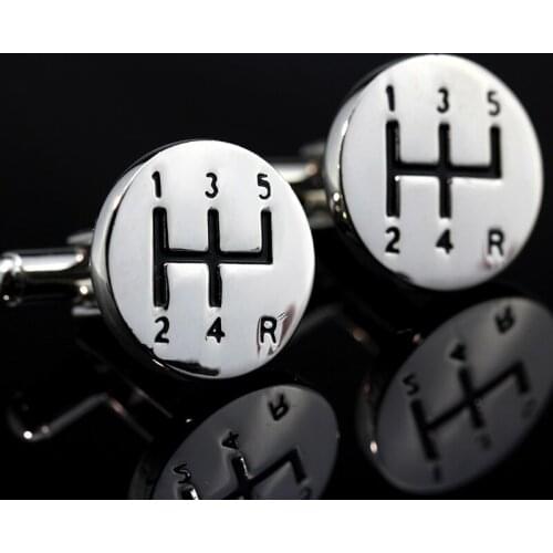 Mens Shirt Cufflinks Wedding Suit Shirts French Cufflink Business Measuring Round Geometry Cufflinks Fashion Jewelry Gift