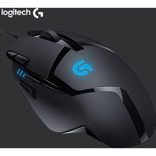 Original logitech mouse G402 HYPERION FURY Ultra Fast FPS gaming mouse with fusion engine 4000 DPI for pc mouse gamer