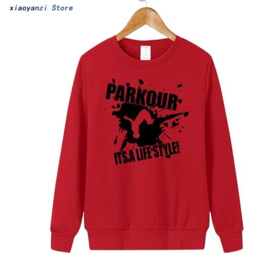 2021 New Parkour Its A Lifestyle women unisex sweatshirts cotton woman pullovers O-Neck Casual camiseta hoodies brand clothing