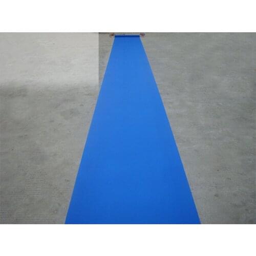New Blue Wedding Theme Nonwoven Fabric Carpet Aisle Runner For Wedding Party Decoration Supplies Free Shipping
