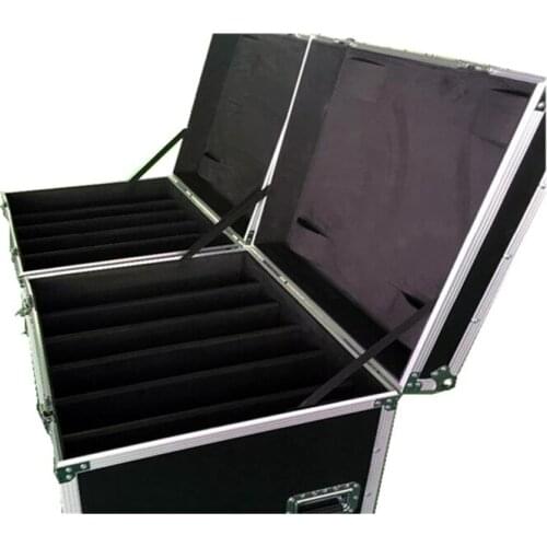 P4 and P8 512mmX512mm die casting aluminum Flight Case aluminium die casting cabinet Flight Case 1 Pack 6 flight case