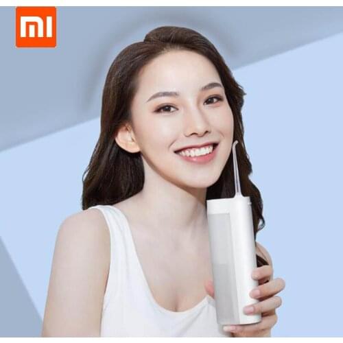 Xiaomi Zhibai Portable Oral Irrigator USB Rechargeable Dental Electric Water Flosser Waterproof IPX7 Tooth Teeth Mouth Cleaner