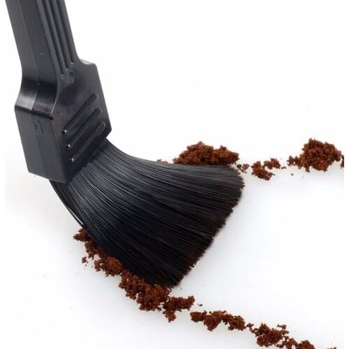 Coffee Grinder Powder Cleaning Brush Coffee Machine Brush Plastic Dusting Brush Coffee Cleaning Brush