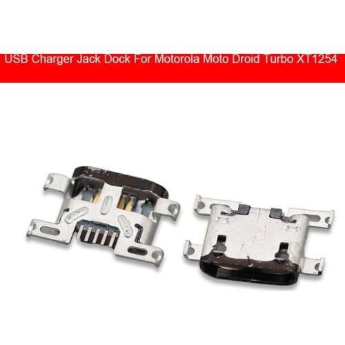 Usb Charge Jack Port Plug For Motorola MOTO Droid Turbo XT1254 Maxx Chargring Connector Dock Socket Replacement Repair Parts