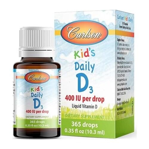 Carlson Kids D3 Vitamin Drop 400 IU