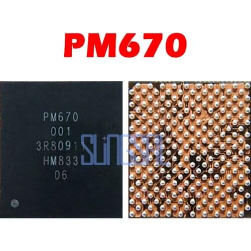 2pcs/lot PM670 001 ower Supply IC