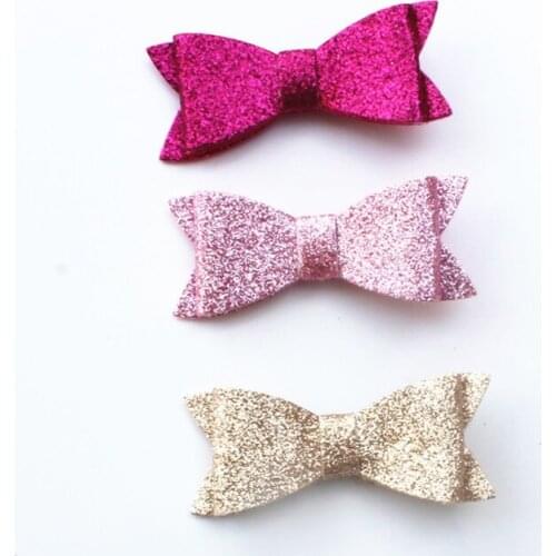 3 pcs New Fashion Girls Hair Clips Sequins Women Big Bowknot Girls Hairpin Hairpin Bow Accessories 006