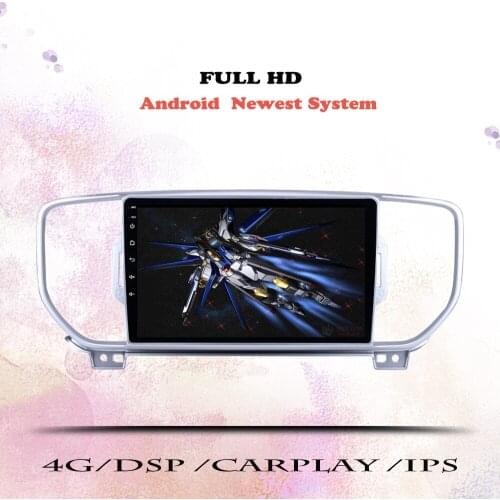 Android 10 Head Unit HU 4G in Dash Car Radio Multimedia Video Player Navigation GPS For Kia Sportage 4 QL 2016 2017 2018 System