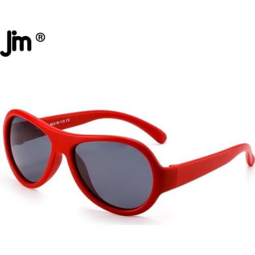 TPE Frame Vintage Pilot Polarized Kids Sunglasses for Boys Girls Retro Children Sunglasses UV400