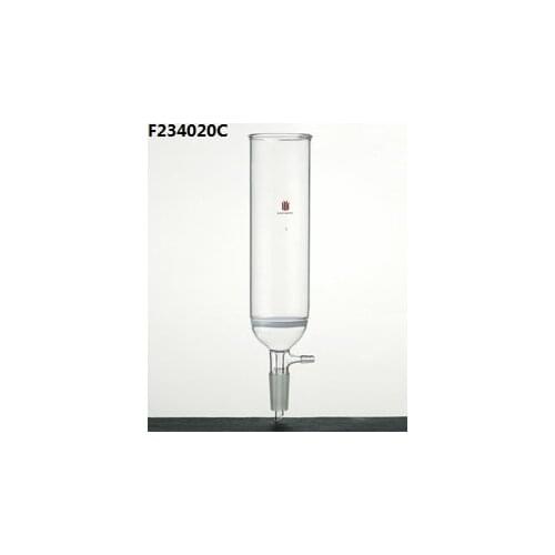 F234020C Chromatography column, Modified, Column O.D.:40mm, Length:200mm, Porosity:G2