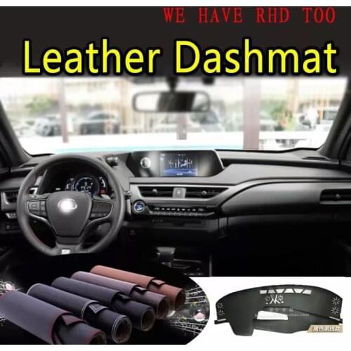 For Lexus Ux200 UX 250h F-Sport 2018 2019 2020 2021 2022 Leather Dashmat Dashboard Cover Dash Mat Carpet Custom Car Styling