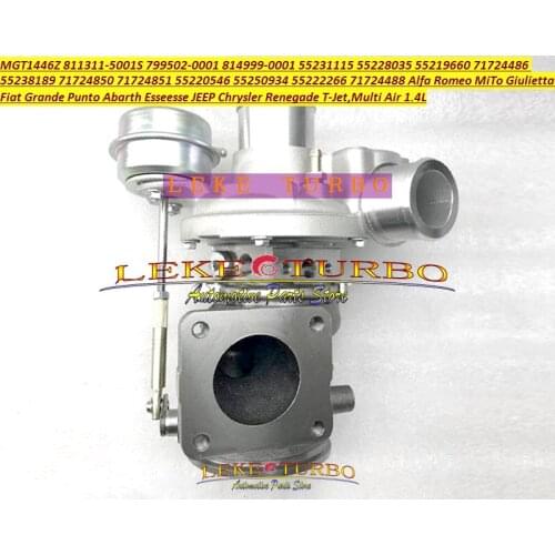 MGT1446Z 811311-5001S 799502-0001 799502-0002 811311-0002 55248413 55238189 Turbo for Alfa Romeo MiTo Giulietta Multi Air 1.4L