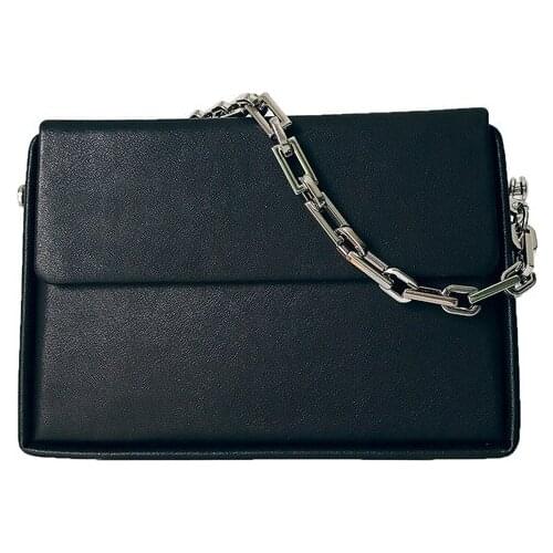 Fashion box Bags Cow Leather Handbags Women Famous Brands Ladies Chains Shoulders Bag for Women Crossbody Messenger Bag