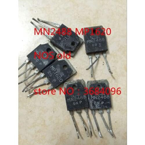 MP1620 MN2488 TO-3P NOS old used 5pair-100pair/LOT free