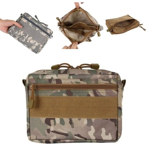Nylon Plug-in Debris Waist Bag Hunting Tool Bag Pouch Military Combat Gear Multicam Black Coyote Brown Pouch 2020