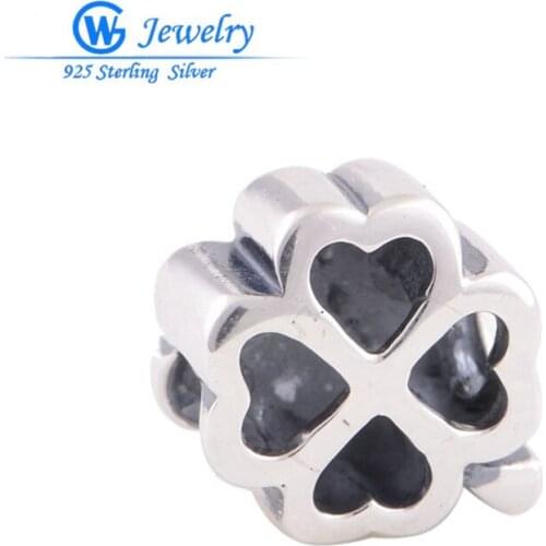 2pcs/lot best friends forever pendant heart good luck charm decoration silver 925 fits charm bracelet GW jewelry T092H15