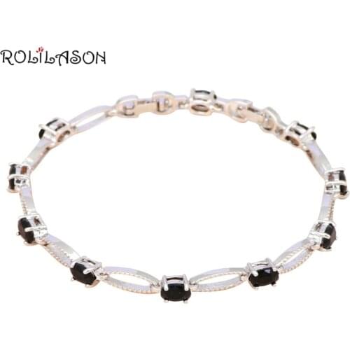 ROLILASON Black Bracelets