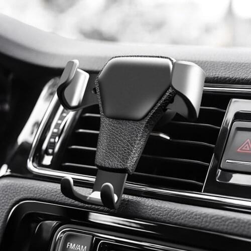 Universal Gravity Car Phone Holder Air Vent Clip Mount Stand Stable Car Stand For Cell Phone Gravity Bracket High Quality Holder