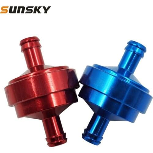 2 PCS Motorcycle Modified Piece CNC Aluminum Alloy Gasoline Filter Gasoline Cup Oil Pot Filter