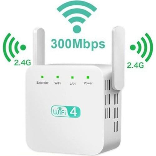 300M dual antenna through-wall repeater Wireless wifi routing network signal enhancement amplifier.wifi router