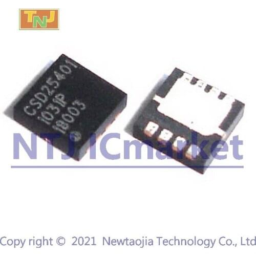 5 PCS CSD25401Q3 VSON-8 CSD25401 P-Channel NexFET Power MOSFETs