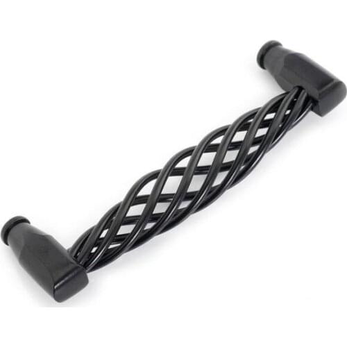 5Pcs/Lot Black birdcage drawer pull handle Cabinet Handle Europe Style ( C:C:128MM L:140MM H:38MM )