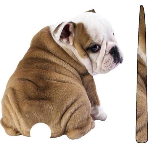 80% Hot Sale 1Pcs Car Stickers Lovely Dog Shake Tail Car Vehicle Reflective Rear Windscreen Wiper Sticker Decor